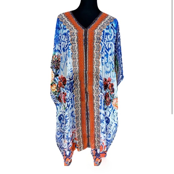 Soft Surroundings Embellished Kimono - Picture 1 of 7